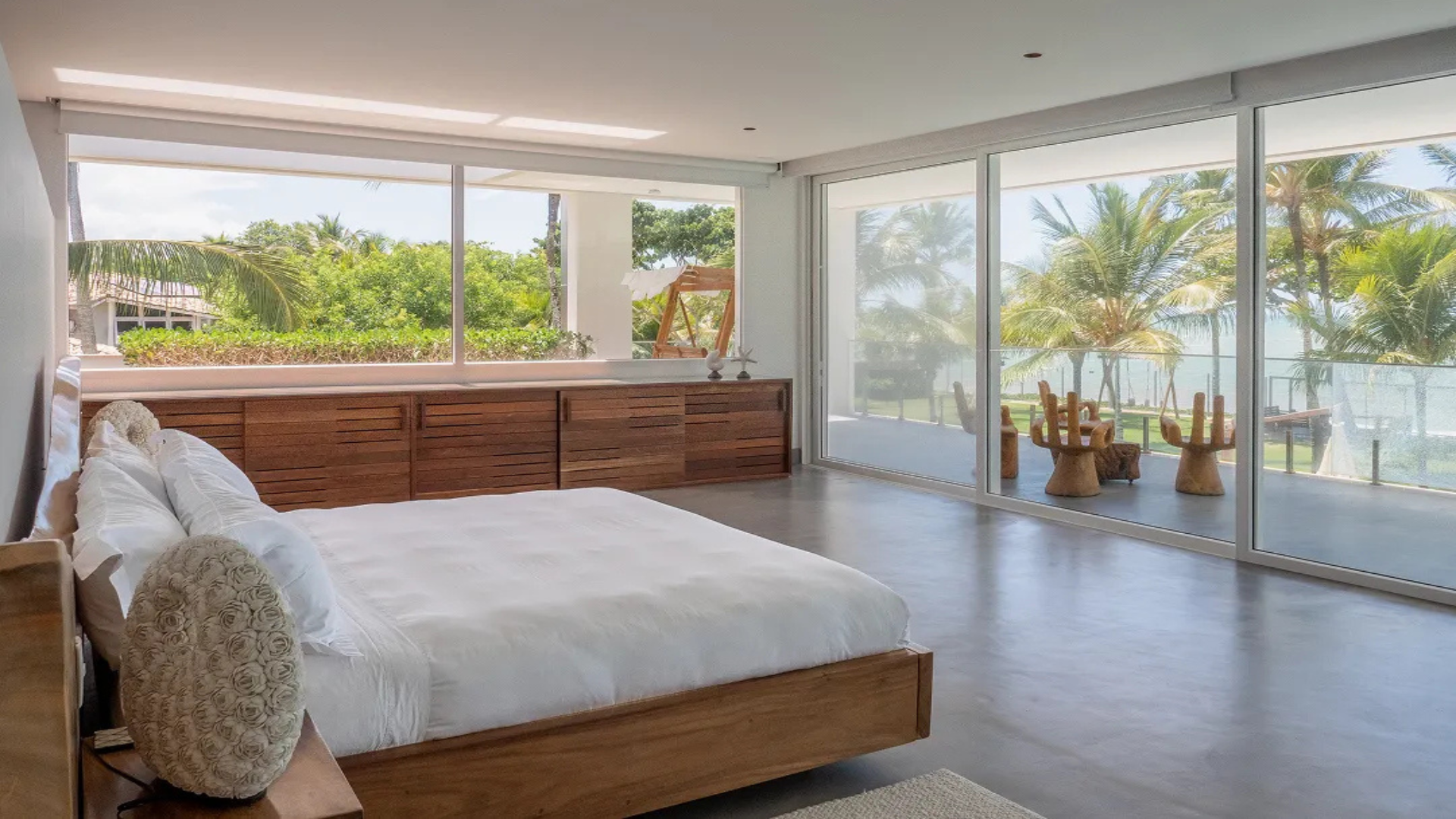 luxury beachfront villa
